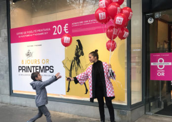 Uniqlo street marketing Keemia agence marketing local Paris