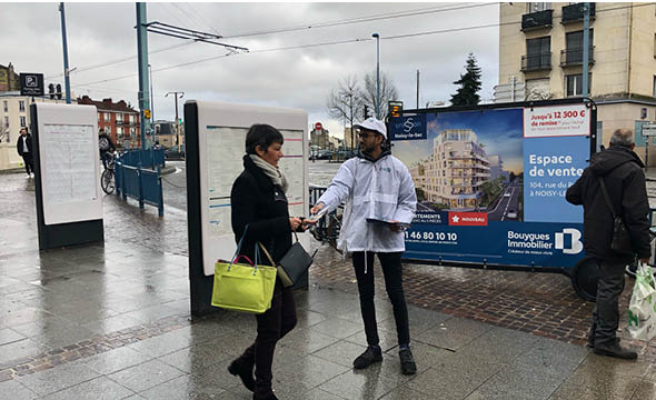 bouygues immo street marketing keemia agence marketing local paris