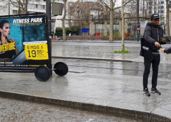 FitnessPark street marketing Choisy Keemia agence marketing local Paris