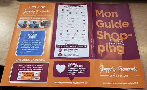 la promenade shopping street marketing keemia Paris agence marketing region Ile de France