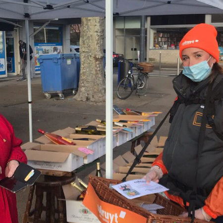 Opération de street marketing pour Colryut - Keemia Paris - agence de marketing en région île de France