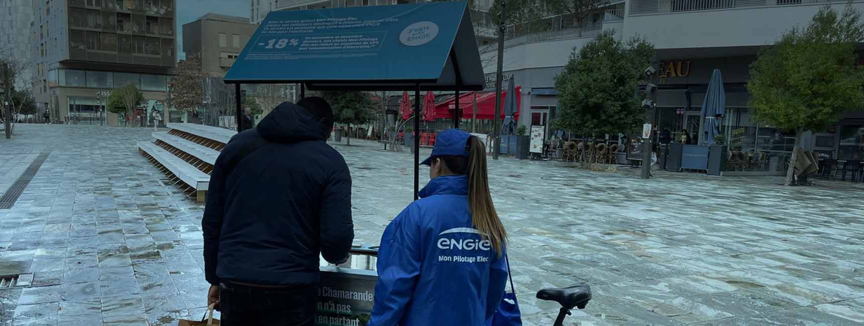 Header - opération Engie avec Keemia Paris agence de marketing en région Ile de France