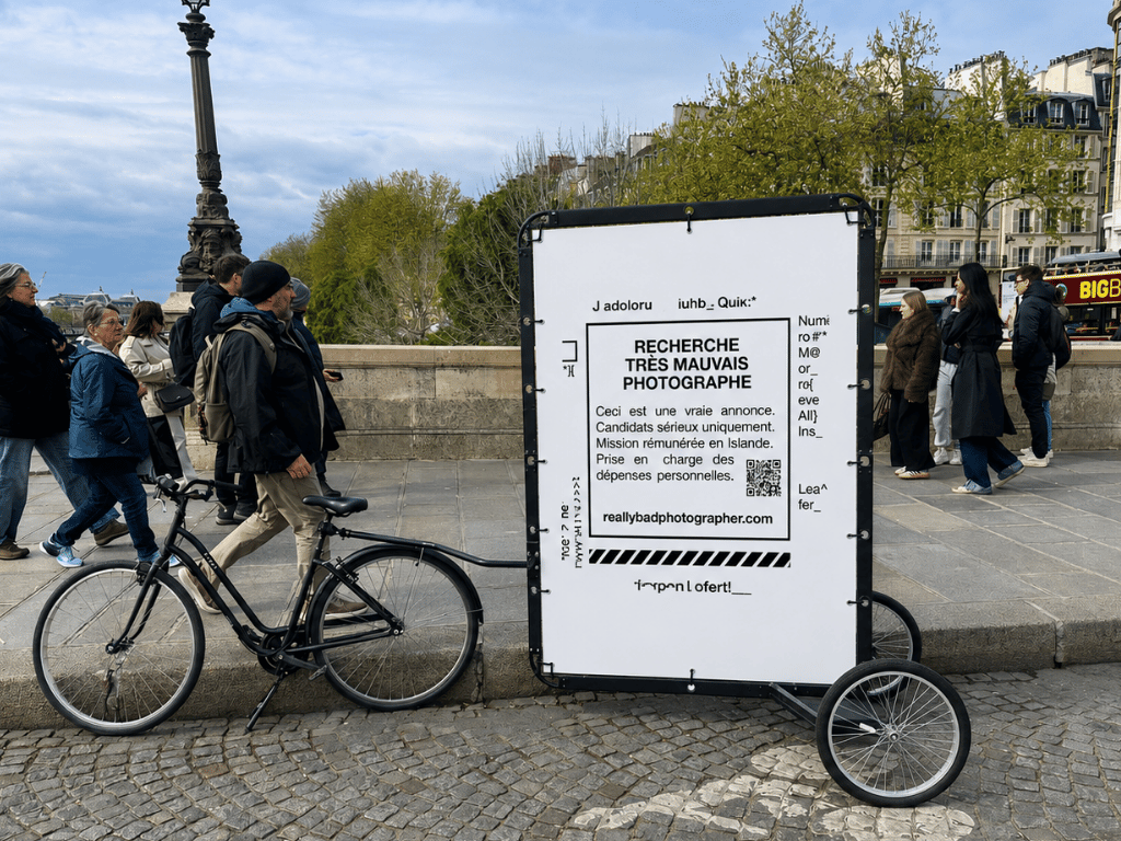 Visuels - Article Iceland Air street-marketing-velo-publicitaire-campagne-urbaine Campagne de street marketing expérientiel Icelandair à Paris
