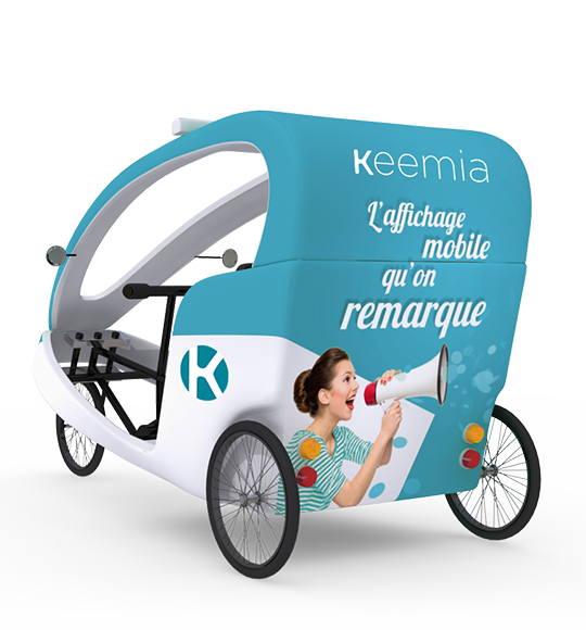 Gumba vélo taxi - Keemia Agence marketing local