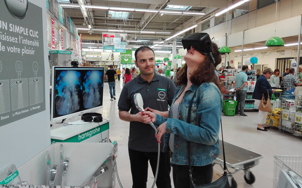 Hansgrohe - Keemia Shopper l'agence de marketing d'activation shopper phygital