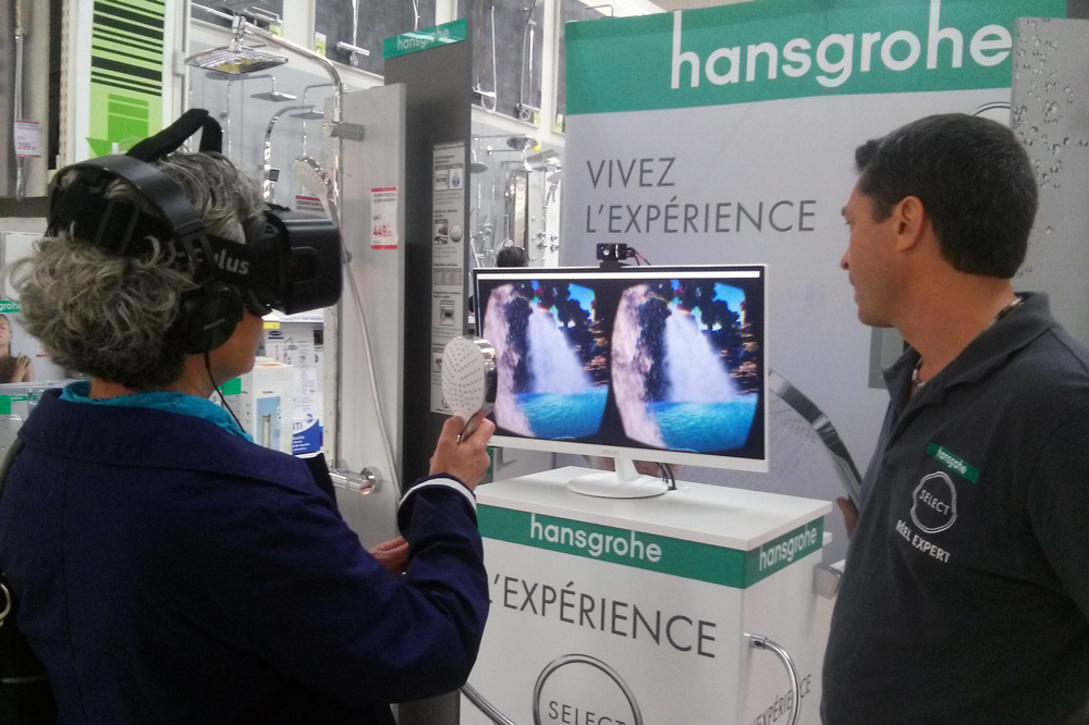 Hansgrohe - Keemia Shopper l'agence de marketing d'activation shopper phygital