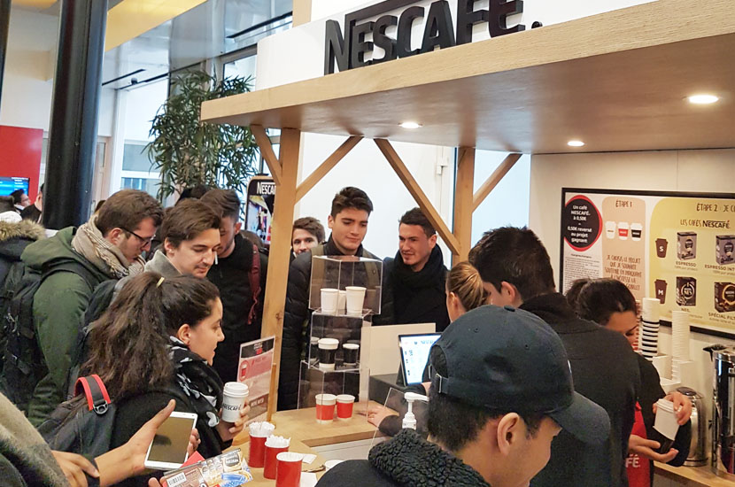 nescafé - Keemia Shopper - l'agence de marketing d'activation shopper phygitale