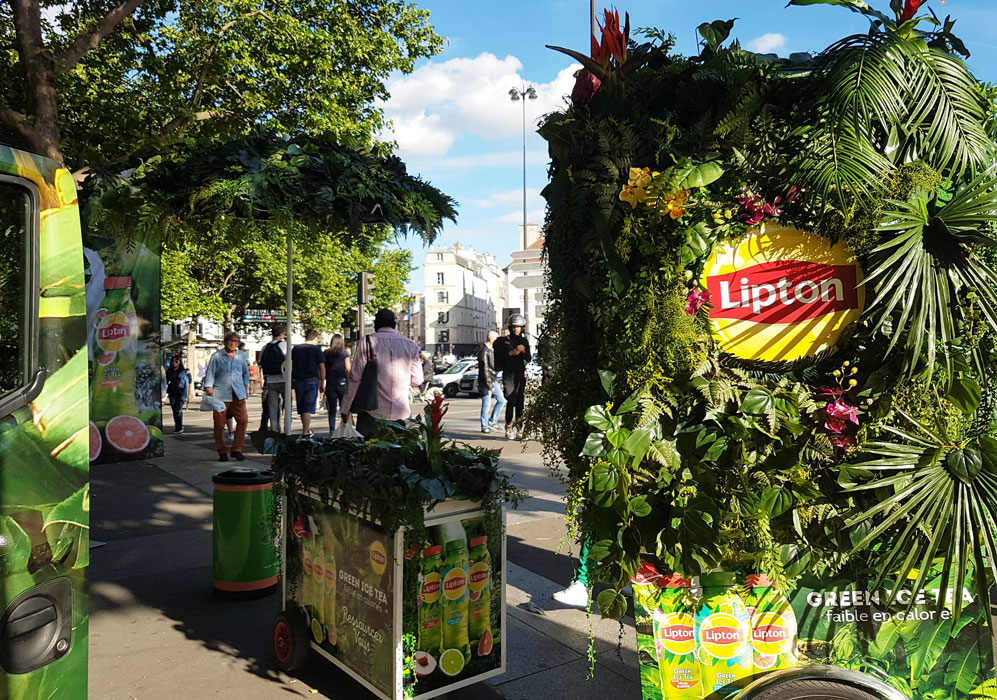 lipton green 2 - Keemia Shopper - l'agence de marketing d'activation shopper phygital