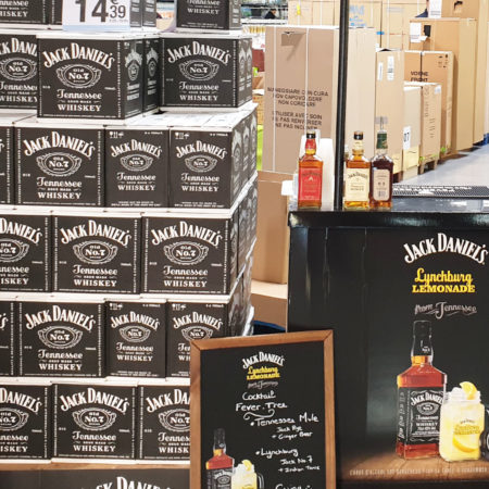 Animation dégustation des produits Jack Daniels, en partenariat avec Fever Tree, dans les enseignes METRO pour les professionnels - Keemia Shopper Marketing - Agence d'activation shopper marketing phygitale