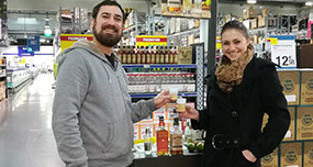 animation dégustation des produits Jack Daniels, en partenariat avec Fever Tree, dans les enseignes METRO pour les professionnels - Keemia Shopper Marketing - Agence d'activation shopper marketing phygitale