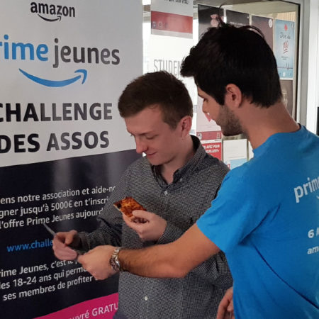 Amazon -Programme Ambassadeur - Keemia Campus Agence d'activation campus marketing phygitale