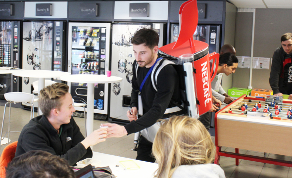 Nescafé - activation experientielle - Keemia Campus Agence marketing experientiel