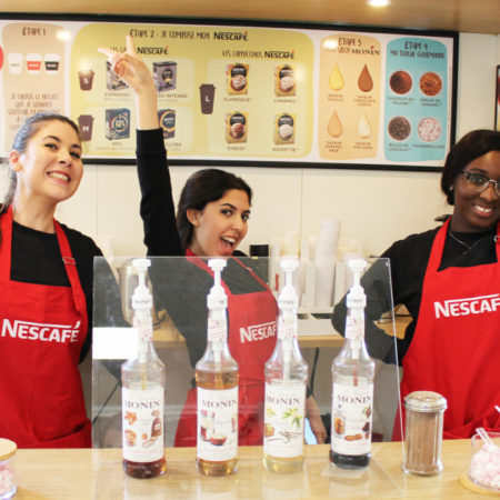 Nescafé - activation experientielle - Keemia Campus Agence marketing experientiel