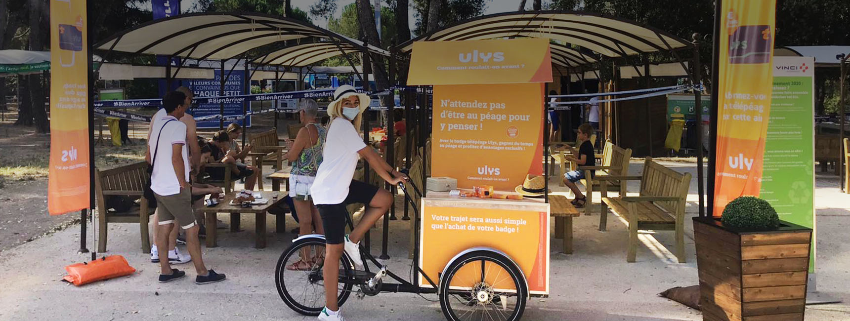 Activation Shopper Ulys sur les aires Vinci Autoroutes - Keemia Shopper Marketing Agence d'activation shopper marketing phygitale