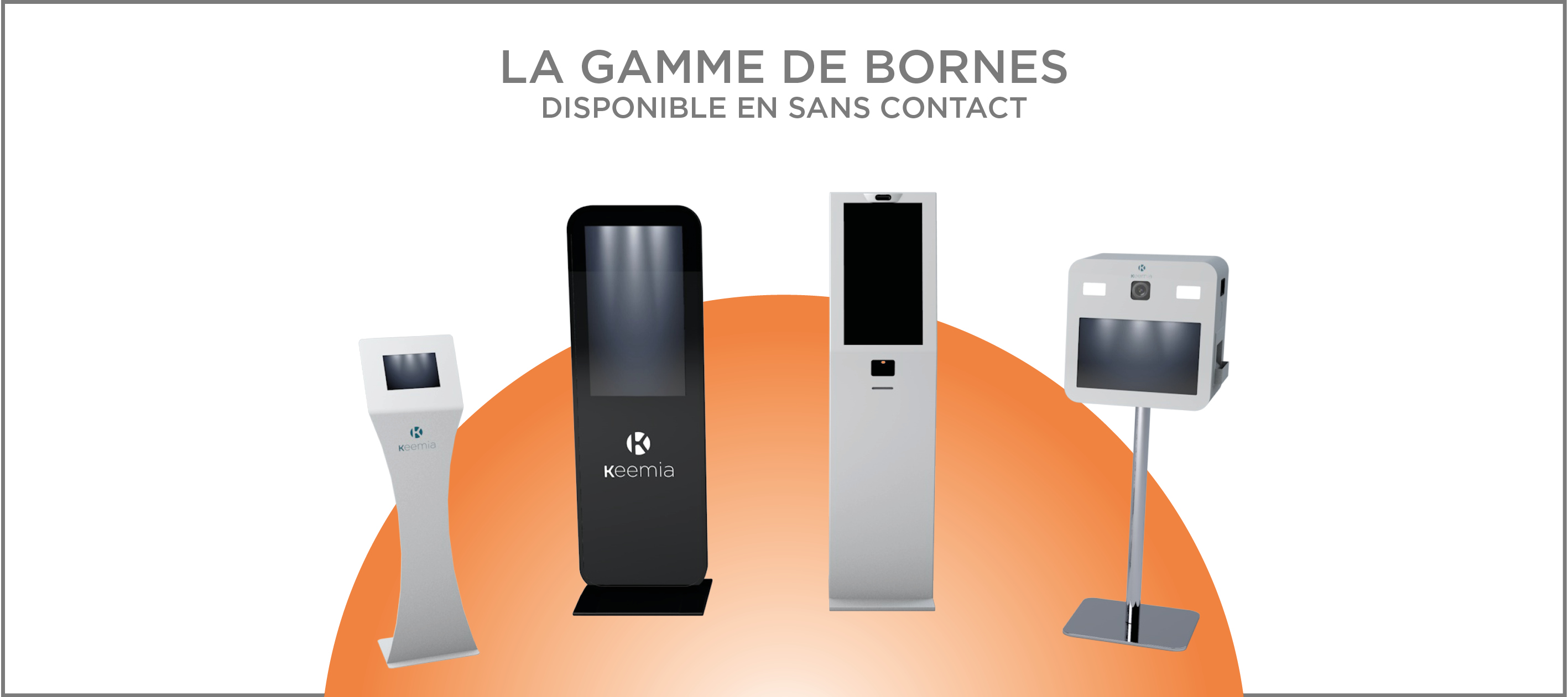 Keemia Digital Borne sans contact - innovation, animation point de vente