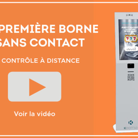 Keemia Digital Borne sans contact - innovation, animation point de vente