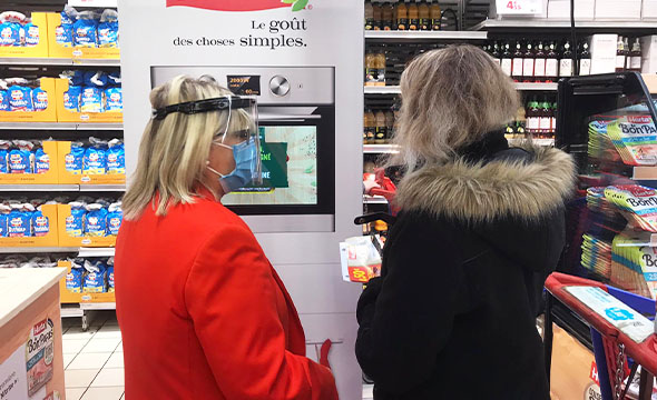 Opération HERTA conseil activation shopper instore période de covid - - Keemia Shopper Marketing agence d'activation shopper marketing phygitale