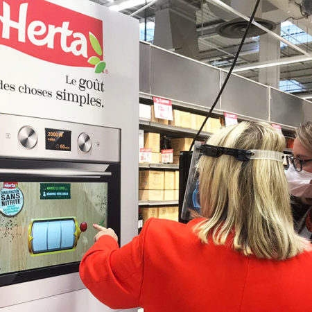 Opération HERTA conseil activation shopper instore période de covid - - Keemia Shopper Marketing agence d'activation shopper marketing phygitale