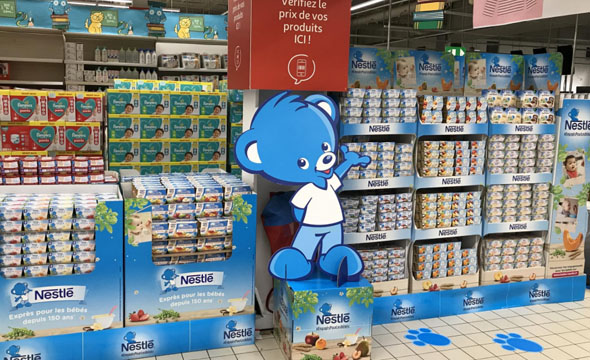 Nestlé bébé - Keemia Shopper - Agence d'activation phygitale