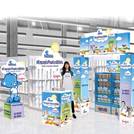 Nestlé bébé - Keemia Shopper - Agence d'activation phygitale