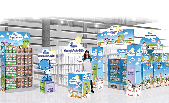 Nestlé bébé - Keemia Shopper - Agence d'activation phygitale