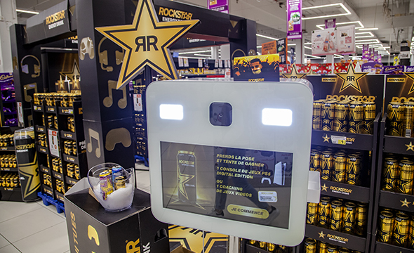 Shop in Shop Rockstar - Keemia Shopper agence d'activation augmentée