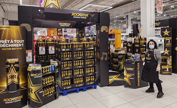 Shop in Shop Rockstar - Keemia Shopper agence d'activation augmentée