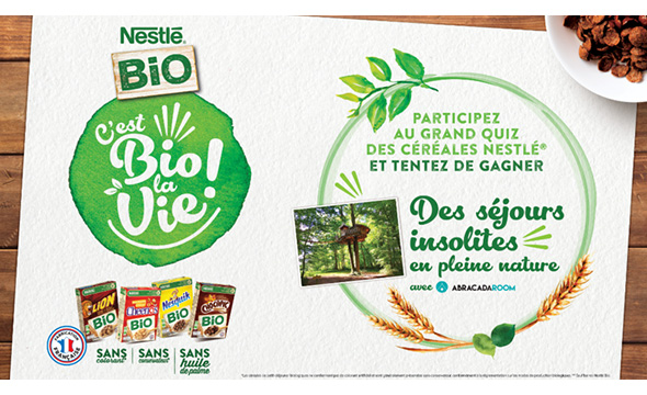 Céréales Bio - Jeu Winner Per Store - Keemia Shopper Marketing