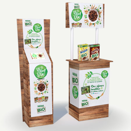 Céréales Bio - Jeu Winner Per Store - Keemia Shopper Marketing