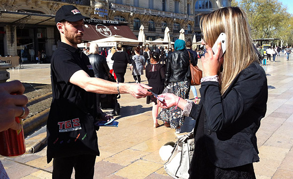 TGS street marketing Keemia Toulouse Agence marketing local en région Occitanie