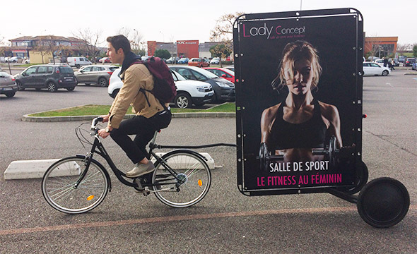 Kona Street marketing dépôt Affichage mobile Keemia Toulouse Agence marketing local en région Occitanie