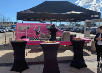 tommy's diner en street marketing keemia Toulouse agence marketing local en région occitanie