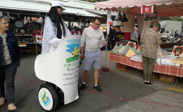 smictom affichage mobile segway keemia agence marketing locale en région occitanie