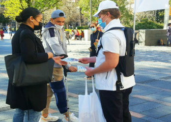 distribution-de flyer-La depeche du midi-keemia-toulouse-agence-de-marketing-de-reference-en-region-occitanie