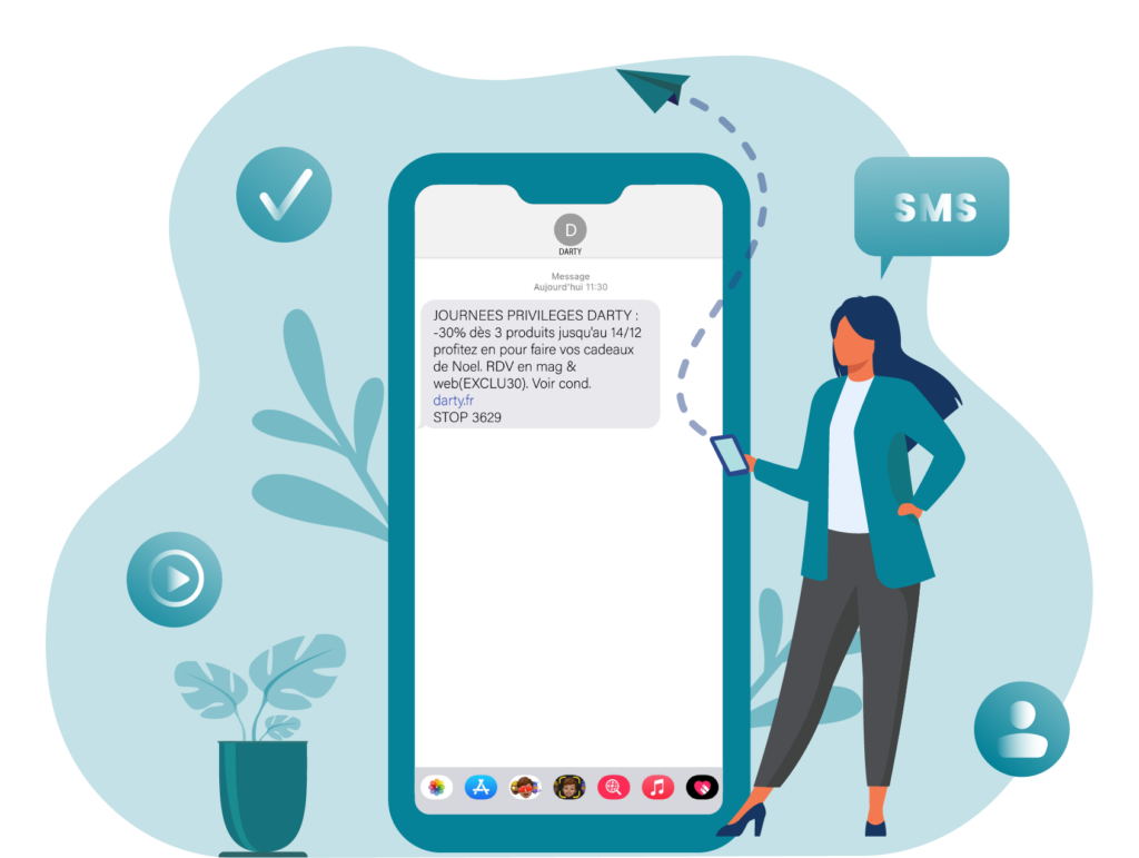 Offre SMS Mobile - Keemia Toulouse - Agence de Marketing Locale en région Occitanie