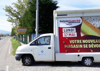 Opération d'affichage mobile - Keemia Toulouse agence marketing locale en région Occitanie