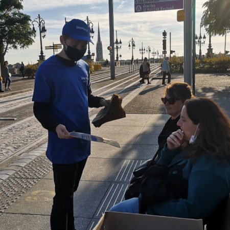 Street marketing pour Biocoop - Keemia Toulouse agence marketing locale en région Occitanie