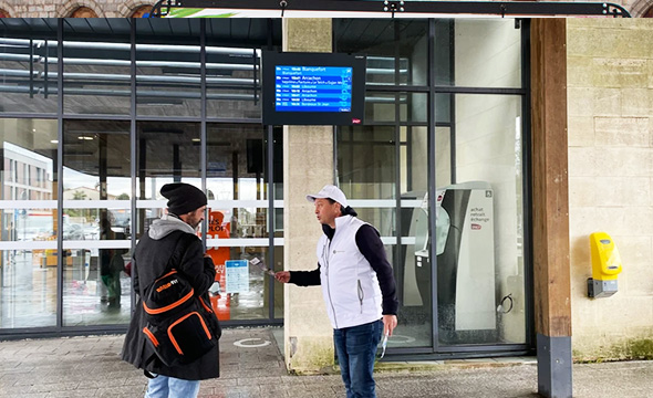 LP Promotion présente la résidence Léona - Street Marketing avec Affi'Cube - Keemia Toulouse