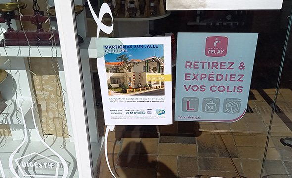 operation d'affichage et de depot de flyers - Keemia Toulouse agence marketing locale en région Occitanie