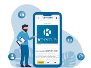 Display Mobile - Keemia Tours - Agence de Marketing Locale en région Centre Normandie