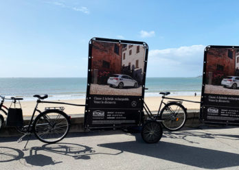Street Marketing- Affichage Mobile - Groupe GMP - Keemia Tours - agence marketing de reference locale en region centre Normandie