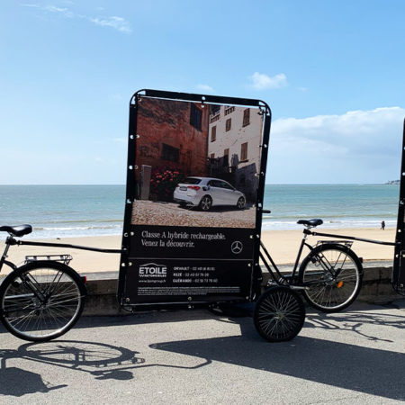 Street Marketing- Affichage Mobile - Groupe GMP - Keemia Tours - agence marketing de reference locale en region centre Normandie