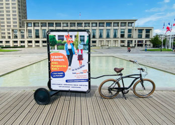Affichage Mobile - Support Tactique -Keemia Tours Agence Marketing locale - Region Centre