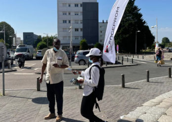 Street marketing SOGEPROM Keemia Tours Agence Marketing locale - Keemia Tours agence marketing local en région Centre Normandie