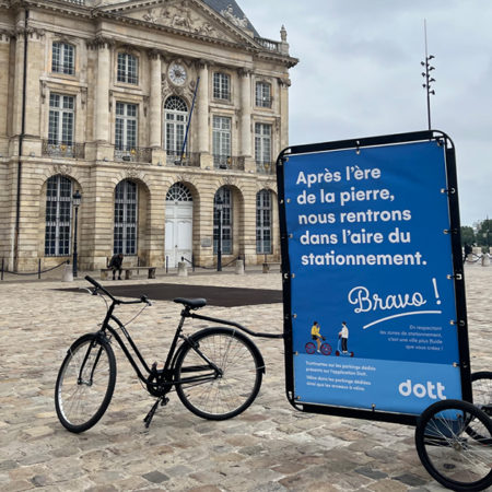 promenade en Bike'Com pour Dott - Keemia Tours agence marketing local en région Centre Normandie