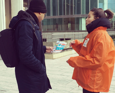 ACF en street à la Défense Vignette - Keemia Agence Hors média, Shopper Marketing, Evénementiel