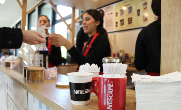 NESCAFÉ booste les projets étudiants de France grâce à son Corner Café - Keemia Agence Hors média, Shopper Marketing, Evénementiel