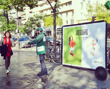 Unexpected Robots en Bike'Com Vignette - Keemia Agence Hors média, Shopper Marketing, Evénementiel