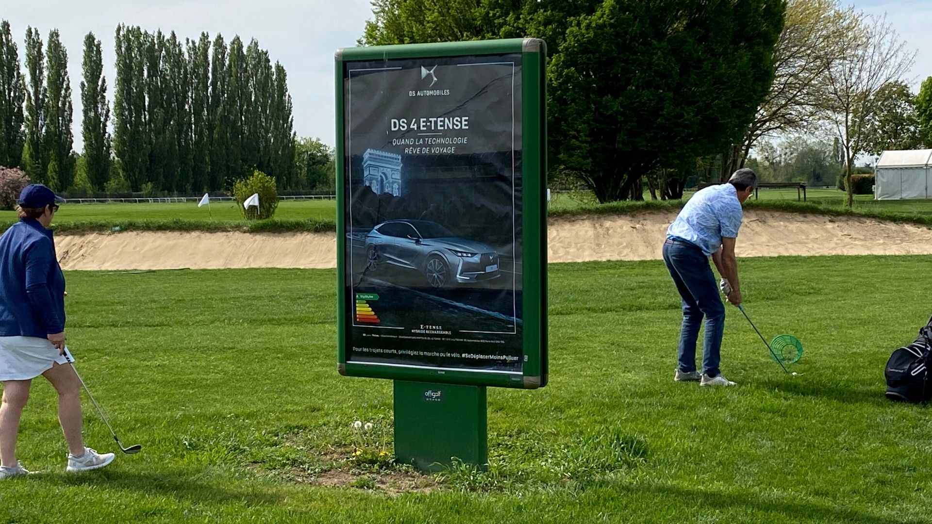Touchez une cible premium dans les golfs de France